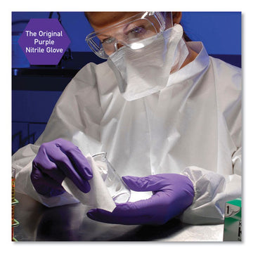 Kimtech™ Purple Nitrile Exam Gloves, 242 Mm Length, Large, Purple, 100-box freeshipping - TVN Wholesale